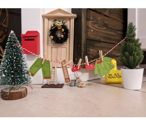 Stickserie ITH - Wichtelanzug Schuhe Hose Gürtel Jacke